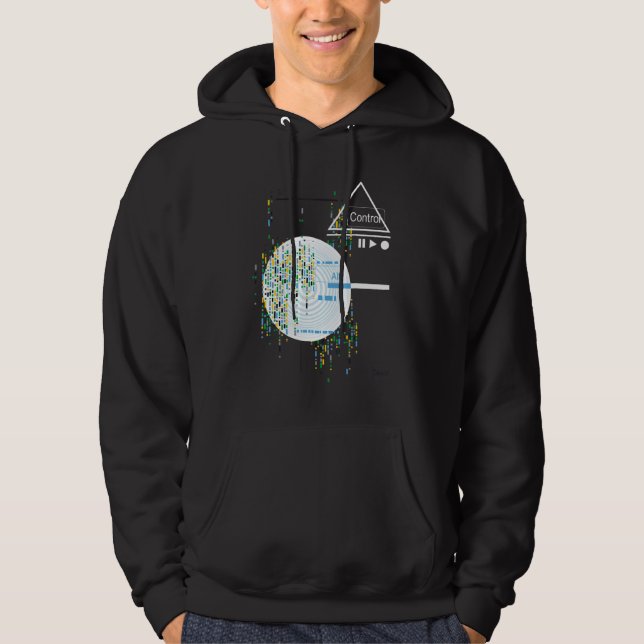 Sudadera Programador Geek De Computadora De Código Binario  (Anverso)