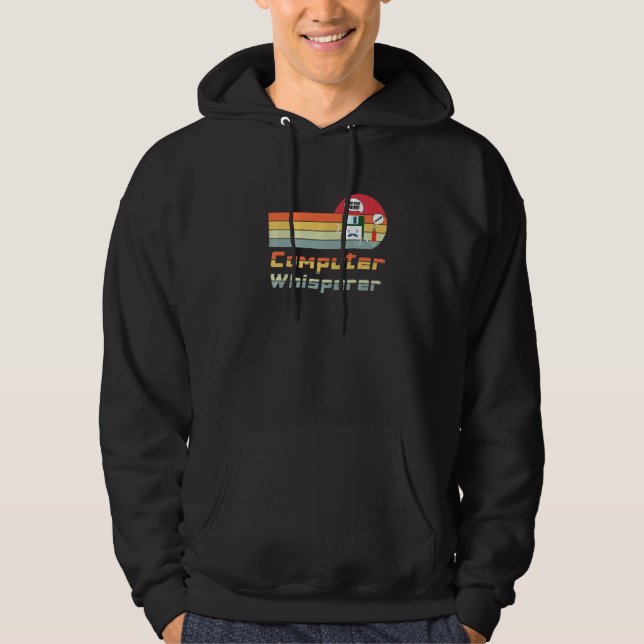 Sudadera Programador O Co. De Ingeniería De Disquetes Padre (Anverso)
