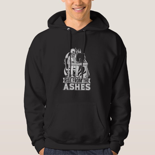 Sudadera Programador Skeleton Developer Software Engineer - (Anverso)