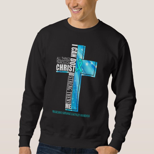 Sudadera Progresista Conciencia Supranuclear Cristiana (Anverso)