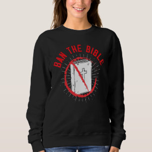 Sudadera Prohibir la brujería antireligiosa contra la bibli