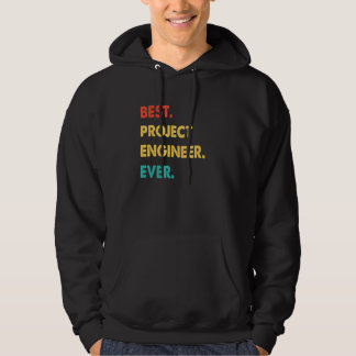 Sudadera Project Engineer Profession Retro Best Project Eng
