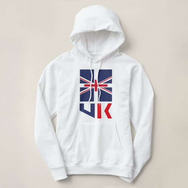 SUDADERA PROJECTED FLAG UK / ENGLAND BY MASANSER (Diseño del anverso)