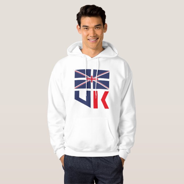 SUDADERA PROJECTED FLAG UK / ENGLAND BY MASANSER (Anverso completo)
