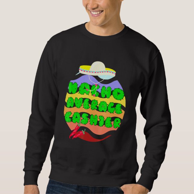 Sudadera Promedio de cajero Nacho (Anverso)