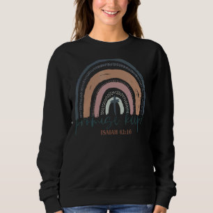 Sudadera Promise Keong Christian Bible Cita Boho Arcoiris