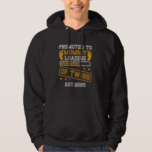 Sudadera Promoción a MOMMY de la carga de Twins Family est