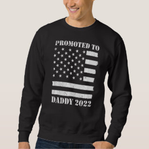 Sudadera Promocionado A Daddy 2022 Por Primera Vez New Dadd