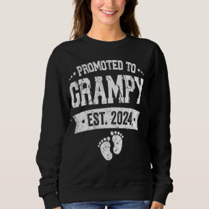 Sudadera Promocionado A Grampy Est 2025 Grandpa Pregnancy A