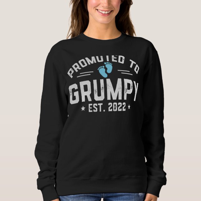 Sudadera Promocionado A Grumpy 2022 Por Primera Vez Grumpy  (Anverso)