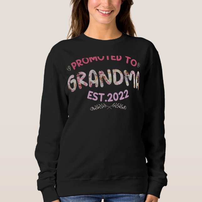 Sudadera Promocionado A La Flor Abuela 2022 (Anverso)