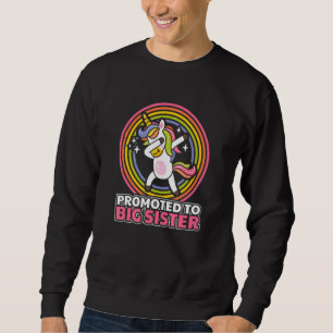 Sudadera Promocionado A La Futura Gran Hermana Unicornio