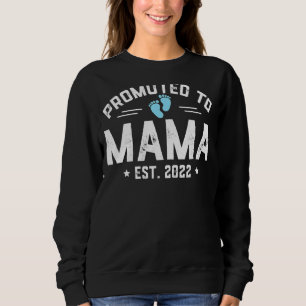 Sudadera Promocionado A Mama 2022 Por Primera Vez Mamá Nuev