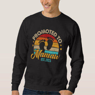 Sudadera Promocionado a Mamaw 2023 por primera vez en el dí