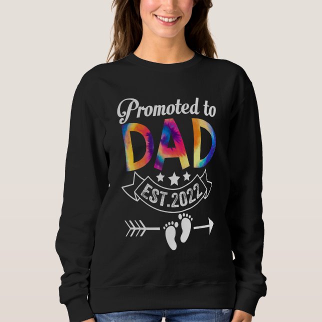 Sudadera Promocionado A Papá 2022 Primer Padre (Anverso)