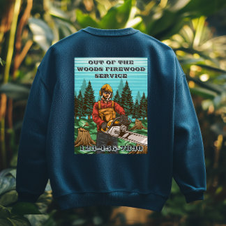 Sudadera Promocional de ventas de leña personalizado para e