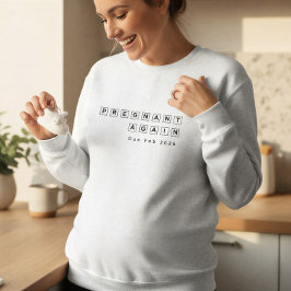 Sudadera Promoted to Mommy of Two | Mom Sweatshirt 