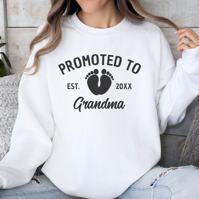 Sudadera Promovidas A Las Huellas De Bebé De Las Abuelas (Subido por el creador)