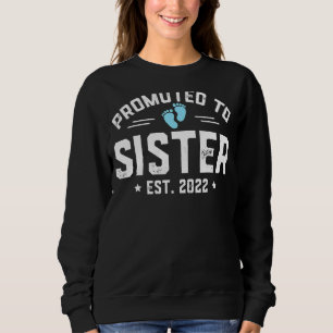 Sudadera Promovido A Hermana 2022 Por Primera Vez Hermana N