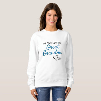 Sudadera Promovido a la abuela 2018
