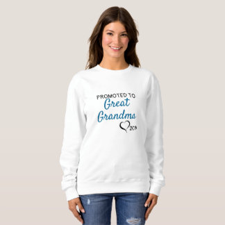 Sudadera Promovido a la abuela 2019