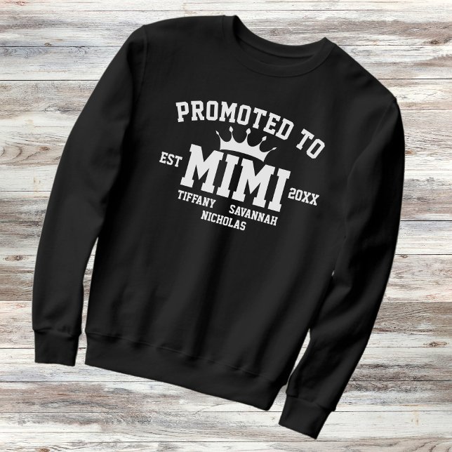 Sudadera Promovidos A Los Nombres De Nietos Del Año Este MI (Subido por el creador)