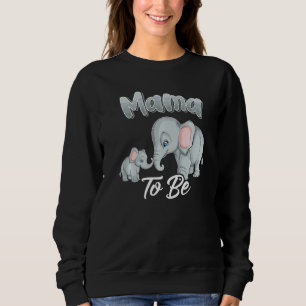 Sudadera Pronto Mamá Será Elefante Para El Género De Baby S