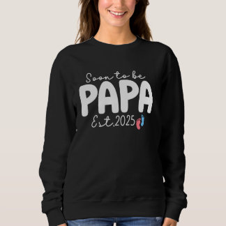 Sudadera Pronto Ser Papa Este 2025 Promocionado A Nuevo Pap