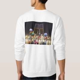 Sudadera Proostende Fubby's die wat te vieren hebben.