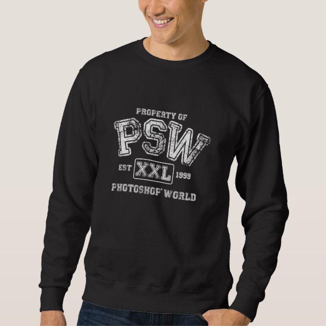 Sudadera Propiedad de la camiseta del mundo de PSW (Anverso)