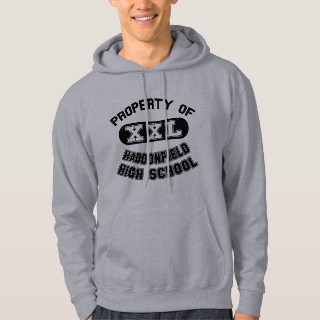Sudadera Propiedad de la High School secundaria de (Anverso)
