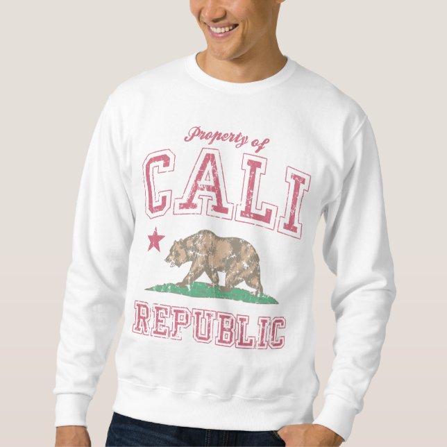 Sudadera Propiedad de la república de California (Anverso)