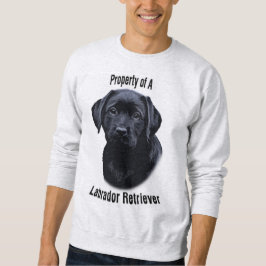 Sudadera Propiedad de un labrador - Amo a mi labrador