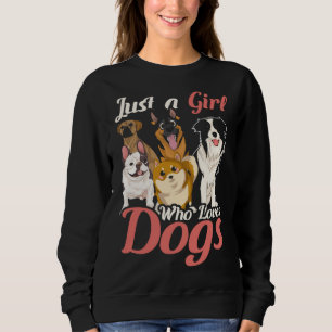 Sudadera Propietaria de perro animal Chicas mujeres sólo un