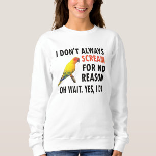 Sudadera Propietario de Conure Conure Lover Parrot Ave Ave