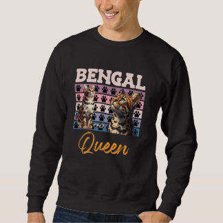 Sudadera Propietario de gato bengalí BENGAL QUEEN Bengala C