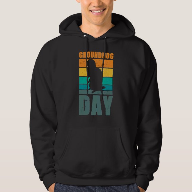 Sudadera Propietario de Groundhog Day Mascota (Anverso)