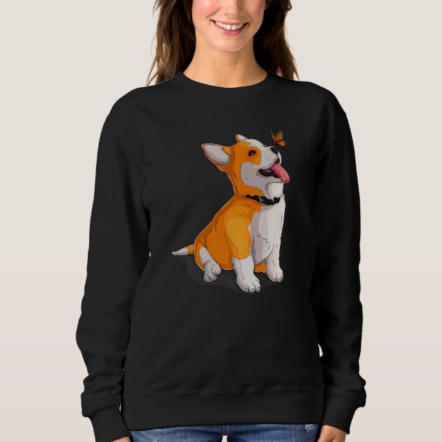Sudadera Propietario de Perro Corgi (Anverso)