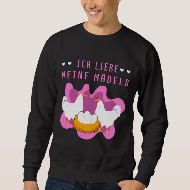 Sudadera Propietario de pollo (Anverso)