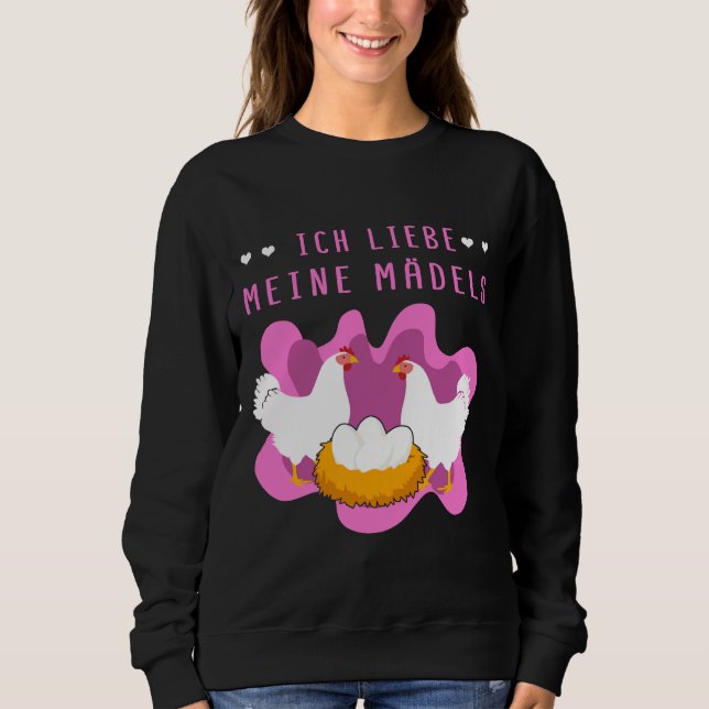 Sudadera Propietario de pollo (Anverso)