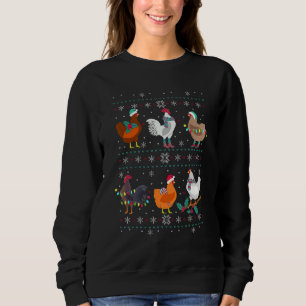Sudadera Propietario de pollo Birb Memes de un granjero Nav