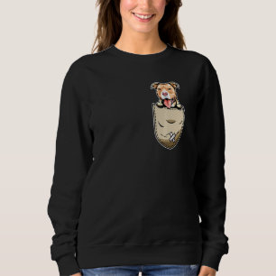 Sudadera Propietario Del Bulldog De Pit Y Del Bolsillo