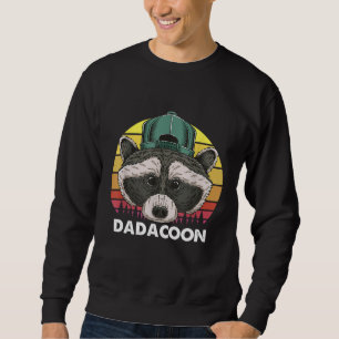 Sudadera Propietario del mapache Dad Trash Panda Padre Dada