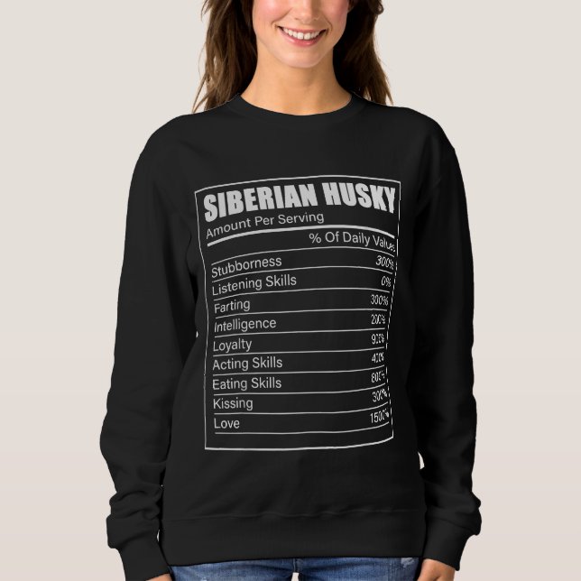 Sudadera Propietario siberiano de perros Husky 1 (Anverso)