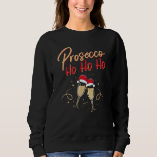 Sudadera Prosecco Ho Ho Champagne Fluye Champagne Christma