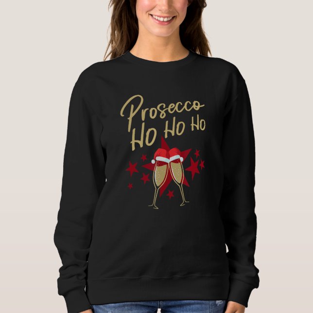 Sudadera Prosecco Ho Ho Champagne Navidades Champagn