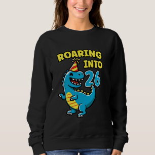 Sudadera Próspera fiesta de cumpleaños 26 Dino 26 años