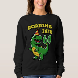 Sudadera Próspera fiesta de cumpleaños número 60 de Dino 60