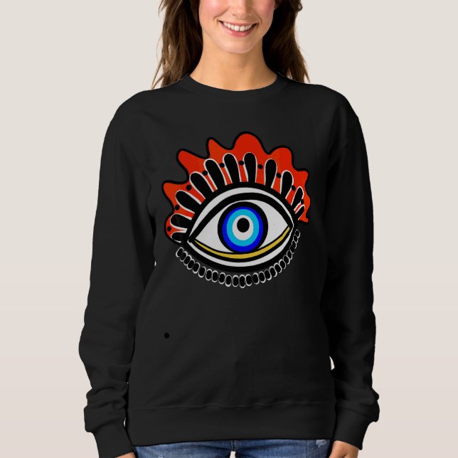 Sudadera Protección contra la maldición del ojo maligno Seh (Anverso)
