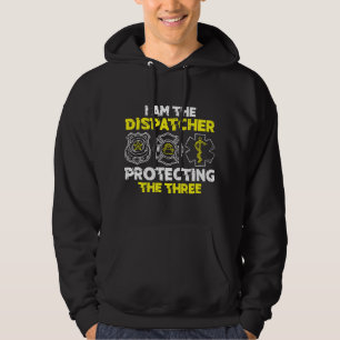 Sudadera Protección de operadores de despacho de policía, b